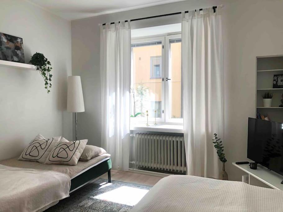 Modern And Bright Studio With Top Location Helsinki Exterior foto